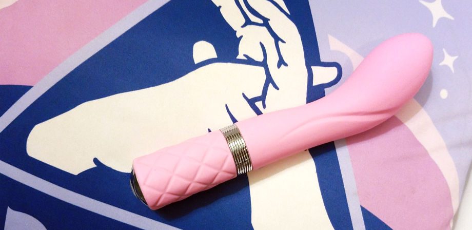 [Image: pink BMS Factory Pillow Talk Sassy G-spot vibrator review header]
