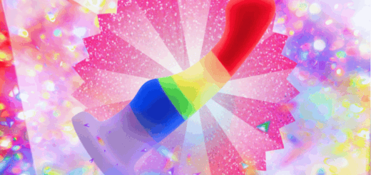 Blush Novelties Avant Pride P1 Freedom Review: Rainbow Striped Dildo 9