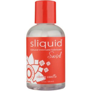 Sliquid Swirl cherry vanilla flavored personal lubricant thumbnail