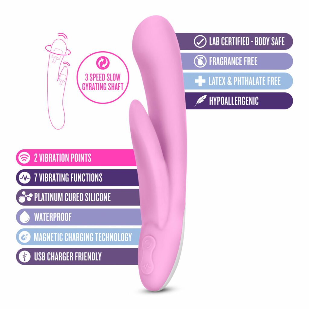 [Image: other specs. A key function of the Blush Hop Cottontail rabbit is that it has a gyrating shaft]