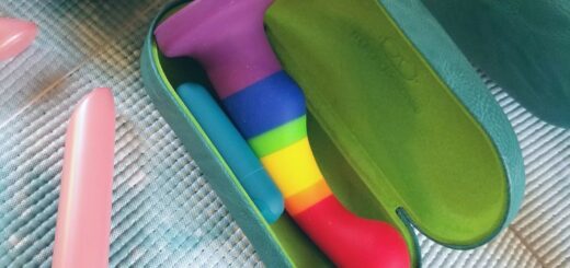 Exposed Nocturnal Bullet, Maia Jessi, and Avant Pride P1 in sunglasses case