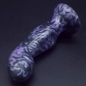 Uberrime Element 4 photo. Colors shown: luster black marbled with a pearly purple.