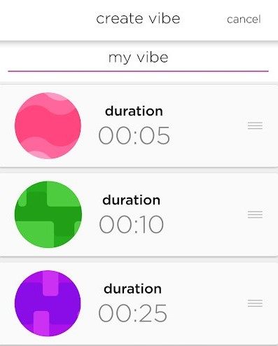 [Image: The We-Vibe We-Connect remote control app allows you to create custom vibration patterns]