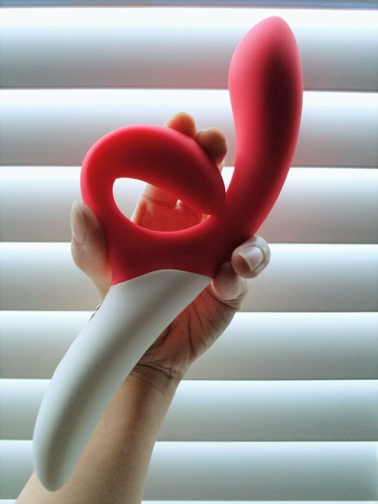 [Image: The We-Vibe Nova is a rabbit vibrator that flexes to stay in contact with your clitoris]