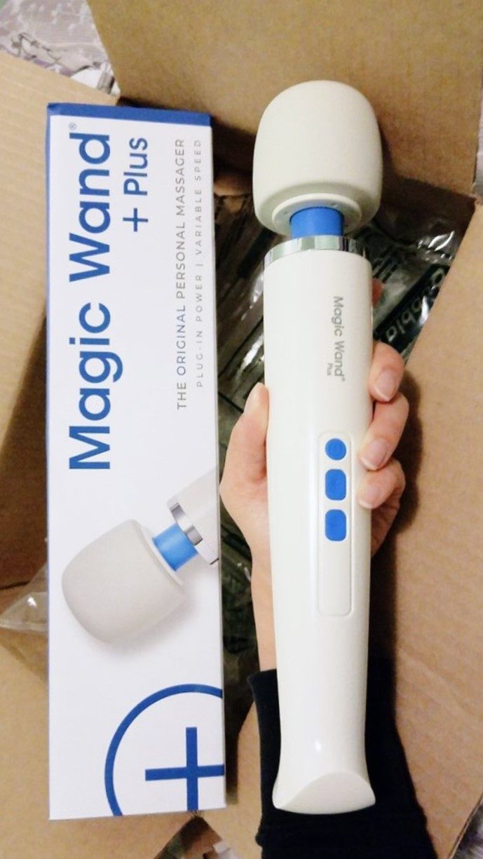 Magic Wand Plus Review Rumbly Corded Wand Vibrator Hitachi Upgrade By Vibratex Super Smash 3365