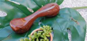 Lumberjill Grace ebony wood G-spot dildo review 16