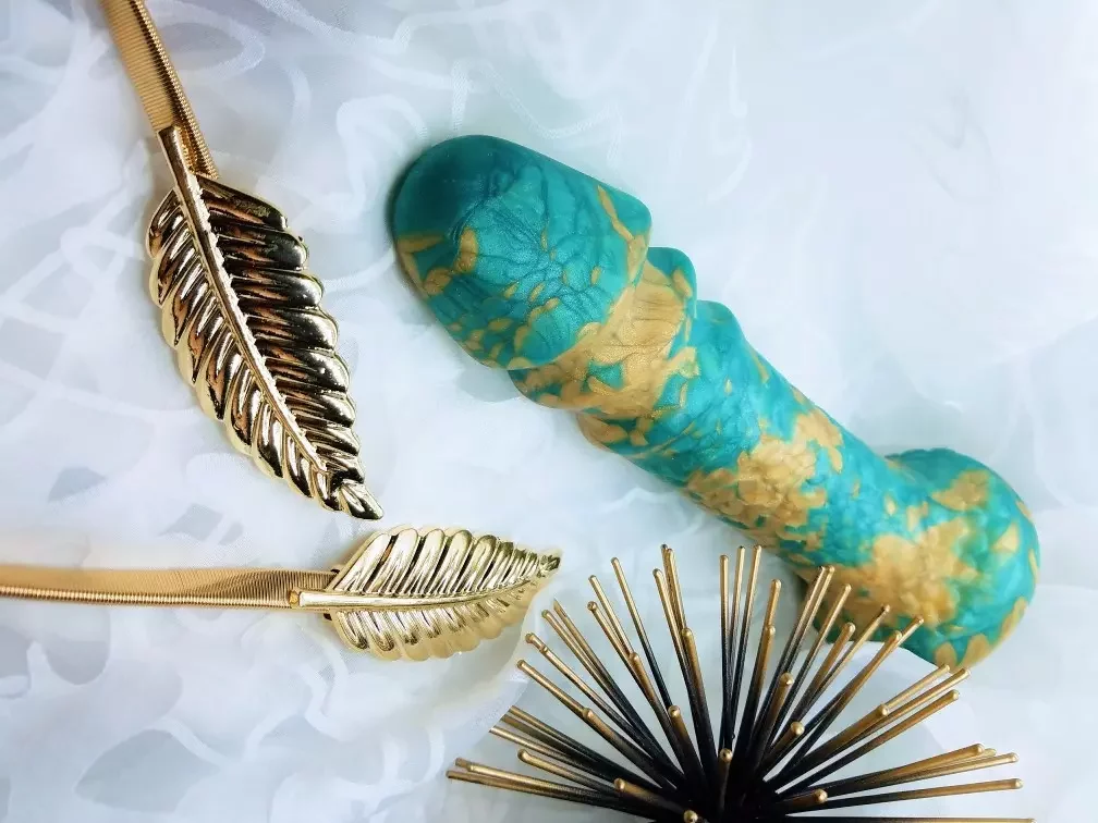 Uberrime Aqua-King Aquaman-Themed Silicone Fantasy Dildo