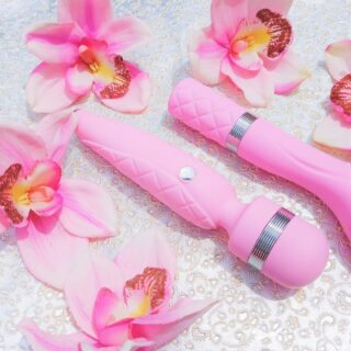 BMS Factory Pillow Talk Cheeky Rumbly Rechargeable Wand Vibrator Review 4