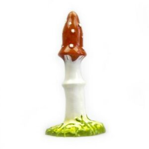 [Image: Self Delve Fly Agaric / Amanita muscaria mushroom butt plug]
