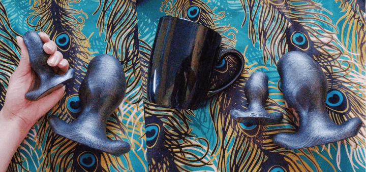 Oxballs Ergo Large (squishy butt plug used vaginally) and XS