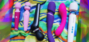 [Image: Magic Wand Rechargeable, BMS Factory Swan Wand, We-Vibe Wand, BMS PalmPower Extreme, Pillow Talk Cheeky, Blush Noje W4 compared and ranked mini-reviews]