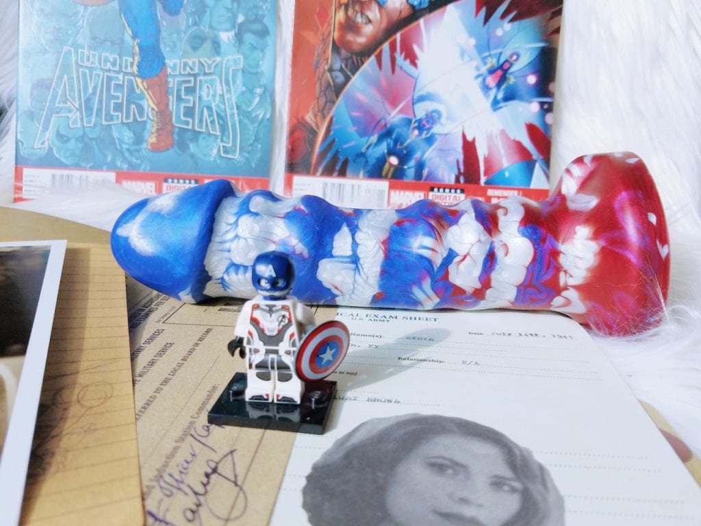 Uberrime A-Spot Avenger Patriot dildo review
