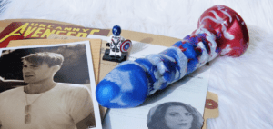 Uberrime A-Spot Avenger Girthy Superhero Silicone Dildo Review 9