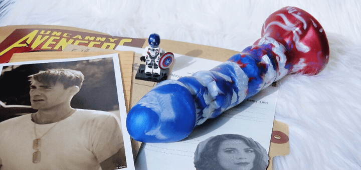 Uberrime A-Spot Avenger Girthy Superhero Silicone Dildo Review