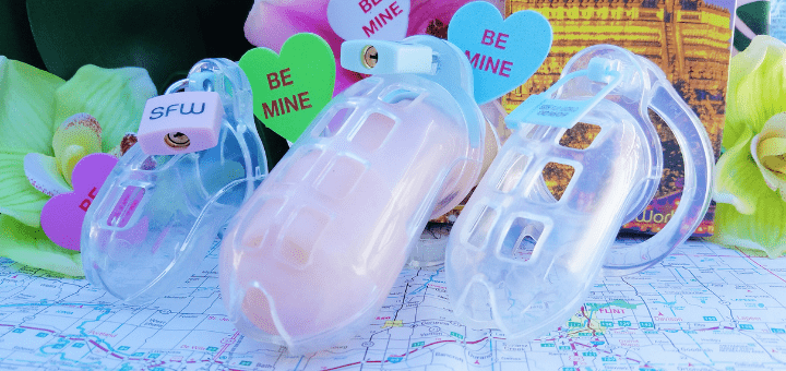 World Cage ABS plastic chastity cock cages from Sexy Fun World