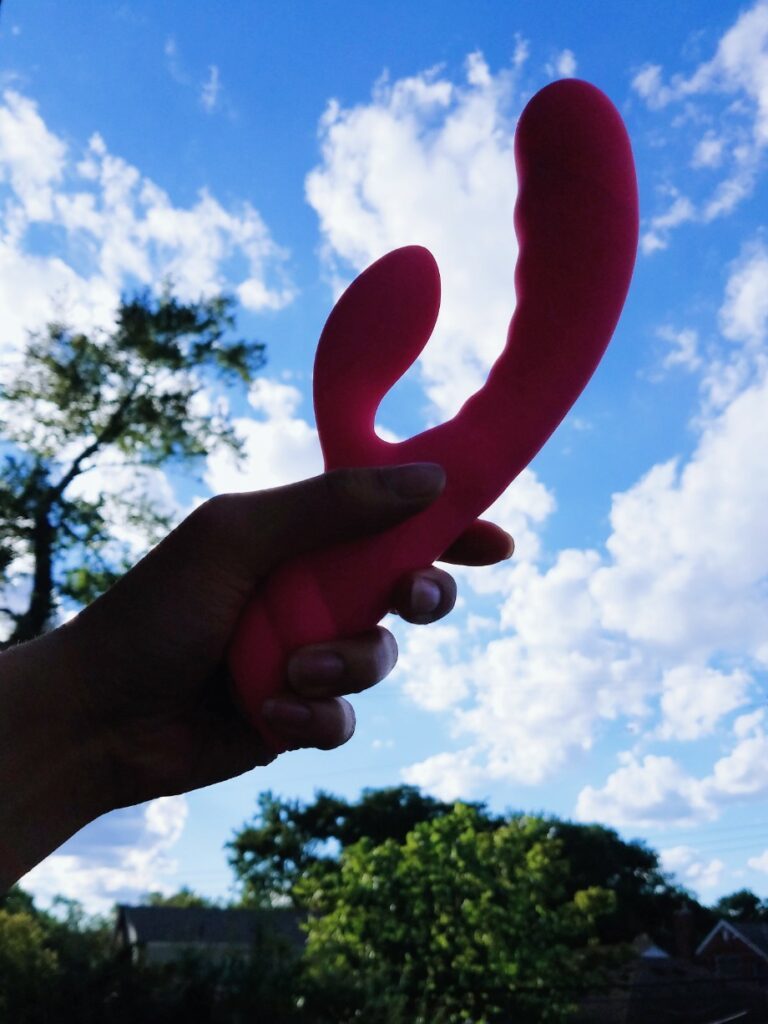 Nalone Pure X2 inflatable silicone rabbit vibrator review 7