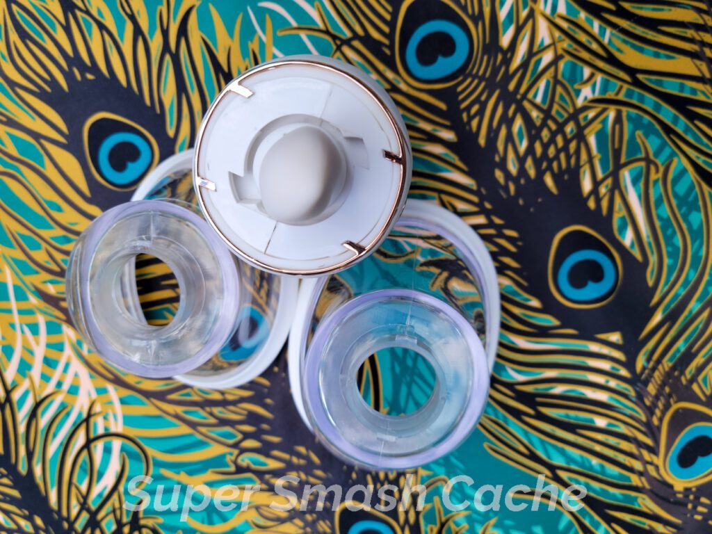 Cal Exotics Empowered Smart Pleasure Queen Vibrator suction cups top