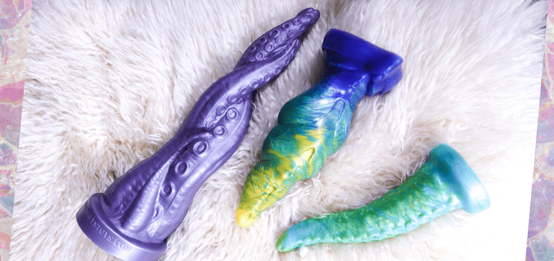 Review: Uberrime Flora, Hankey's Toys Davy's Tendrils, Uberrime Teuthida fantasy dildos