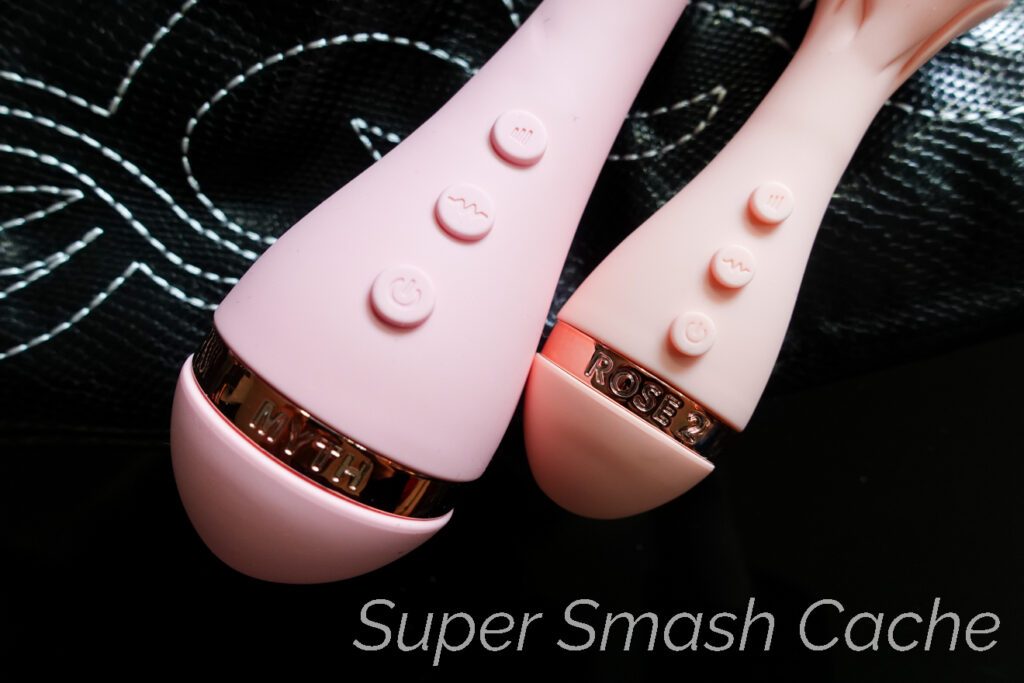 VUSH vibrator control panel on Myth and Rose 2