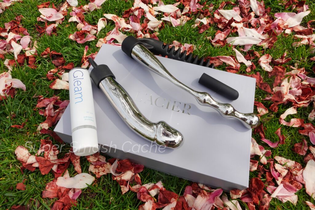 L'Acier Capo and Slide stainless steel dildo packaging