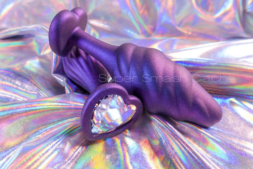 Blush Novelties' Anal Adventures Matrix Bumped booty bling plug