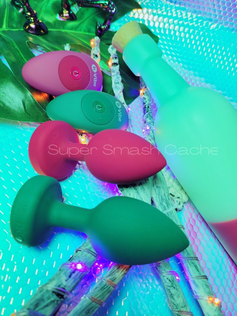 b-vibe vibrating jewel butt plug remote controls