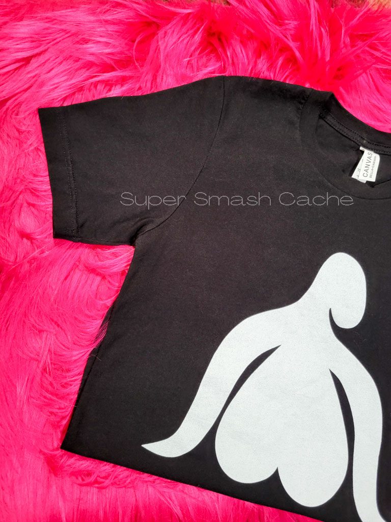 CLITMAS SPOTLIGHT: XL Sammie Prime thruster, clitoris ornaments, and more! 4 Clitoris graphic t-shirt design