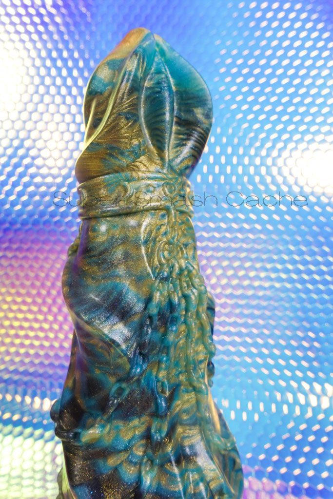 Uberrime Selene stylized moon goddess 
 fantasy dildo in Enchanter colors