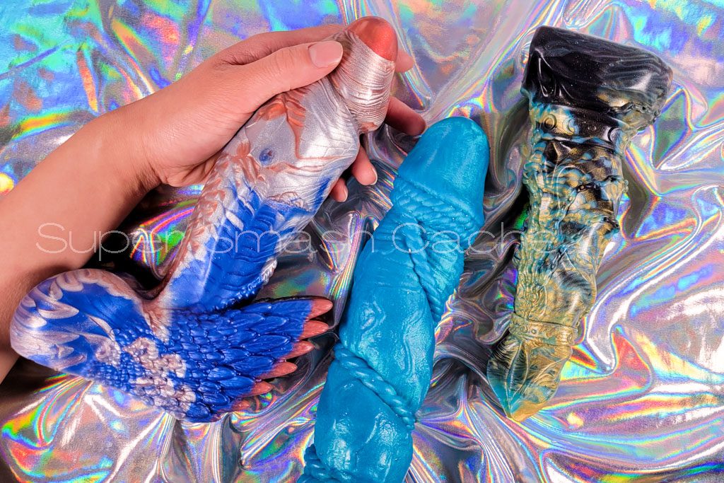 Uberrime Fascinus, Bound 2.0 XL in Mermaid Blue, and Selene