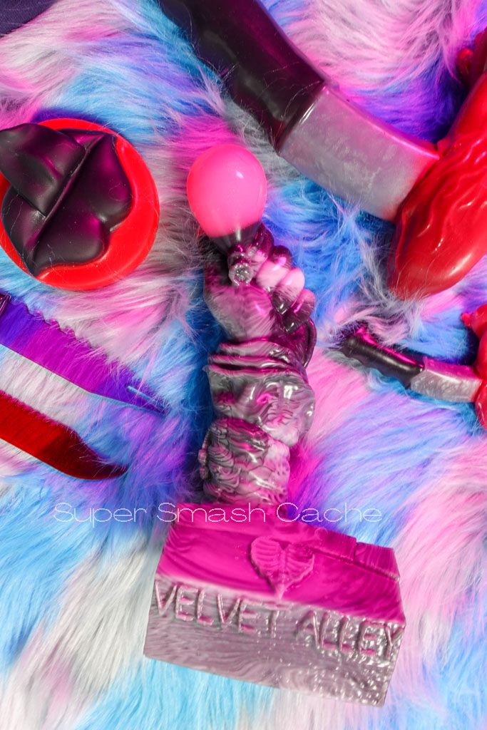 Velvet Alley Designs Pennywise It clown hand indie artisan silicone dildo