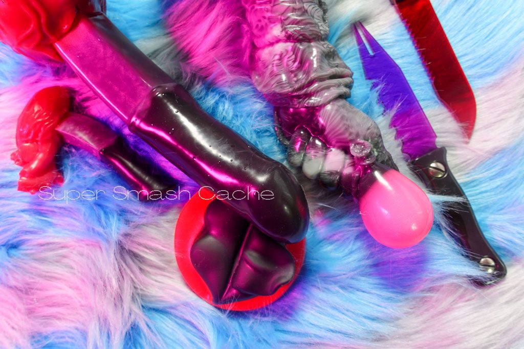 Carnal Confessions from the Kinky Congregation 6 Spooky and ominous silicone dildos, clitoral grinder, and kink toys