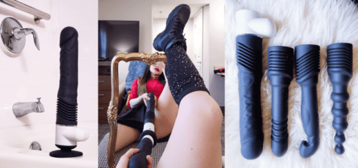 Velvet Thruster review: POWERFUL, portable fucking machine & self-thrusting dildo 1