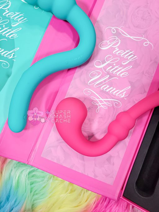 Another way to bend the Pretty Little Wands Bubbly and Curvy vibrators