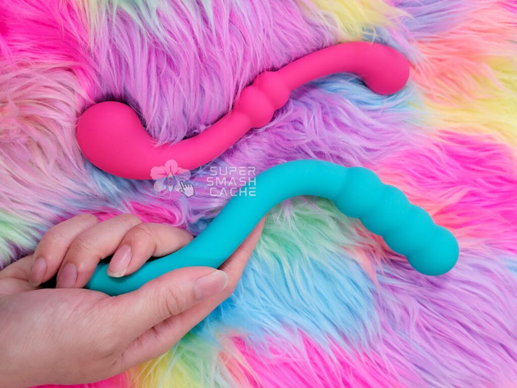 Pretty LIttle Wands Bubbly and Curvy vibrating Kegel release curves