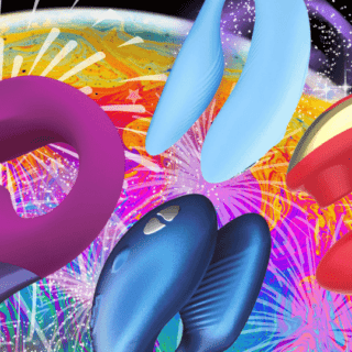 Wearable dual-stimulation vibrators and air pulse rabbit massagers