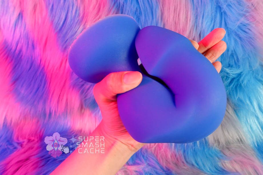 Bending the shaft of the topped Toys Hilt 75 dildo