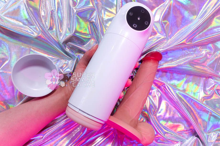 Twijoy Night masturbation sleeve in a small-framed woman's hand