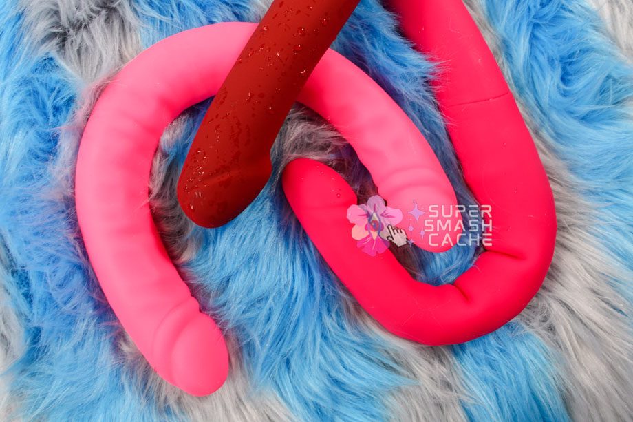 Dorcel Double Do Double-Ended Dildo, Blush Ruse, Tantus Hook