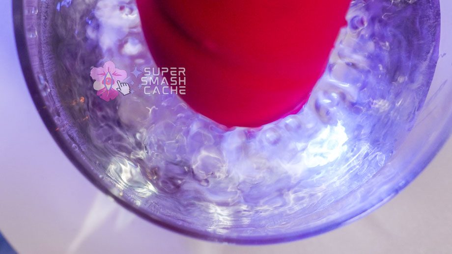 Dorcel Double Do vibrating motor dipped in water to show splash