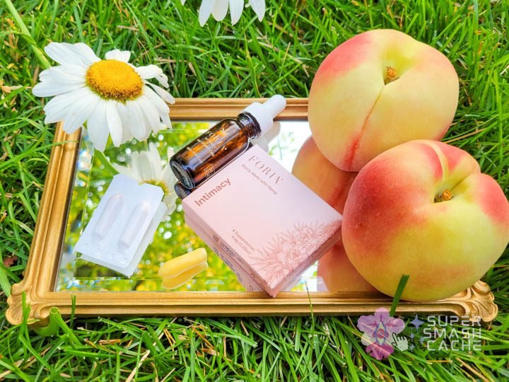 Foria pleasure-enhancing CBD suppositories and oil-based lubricant
