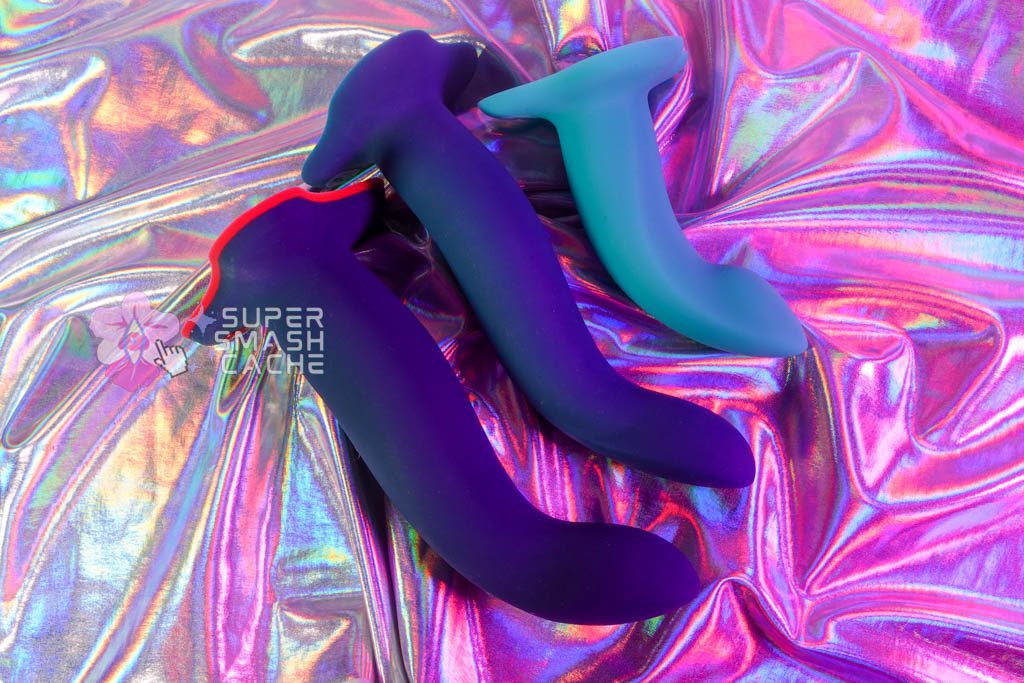 HAPPY BIRTHDAY, FUN FACTORY: Playfully Luxurious Toy Company Turns 27! 5 Fun Factory Limba Flex posable silicone dildo large, medium, and small comparison