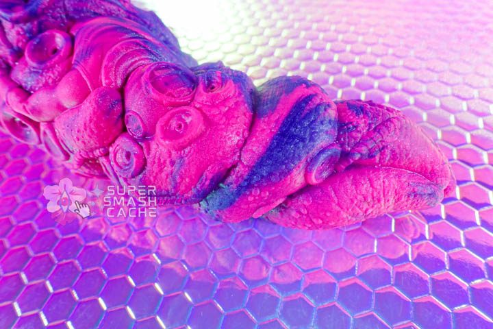 Uberrime Kraken's Revenge Tentacle Dildo Review 8 Uberrime Kraken's Revenge with diver and rope textures near tip