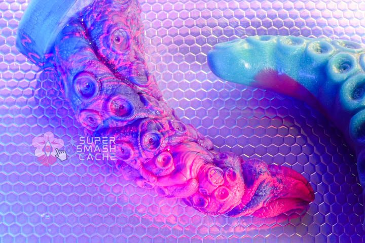 Uberrime Kraken's Revenge Tentacle Dildo Review 9 Uberrime Kraken's Revenge squishy tentacle dildo and Deep Diver firm silicone tentacle dildo