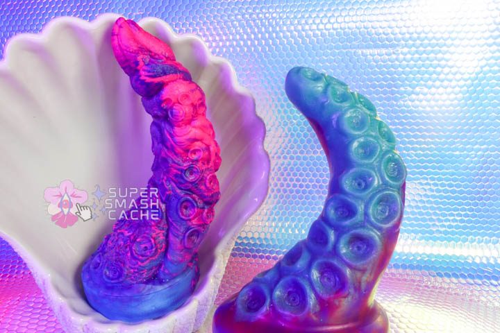 Uberrime Kraken's Revenge Tentacle Dildo Review 2 Uberrime Kraken's Revenge and Uberrime Deep Diver silicone tentacle dildos