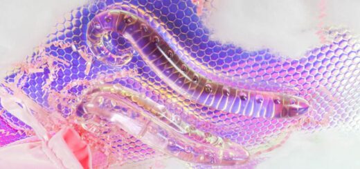 Glass tentacle dildos