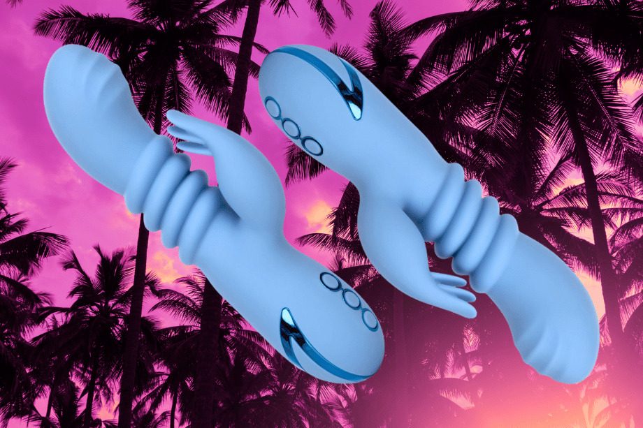 Cal Exotics California Dreaming Santa Cruz Coaster self-thrusting rabbit vibrator