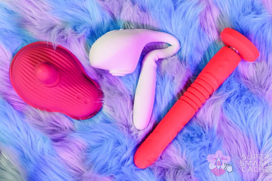 Thrusting toys that my gorilla grip coochie walls stalled