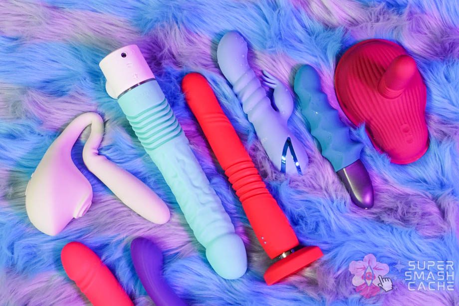 Thrusting sex toys compilation