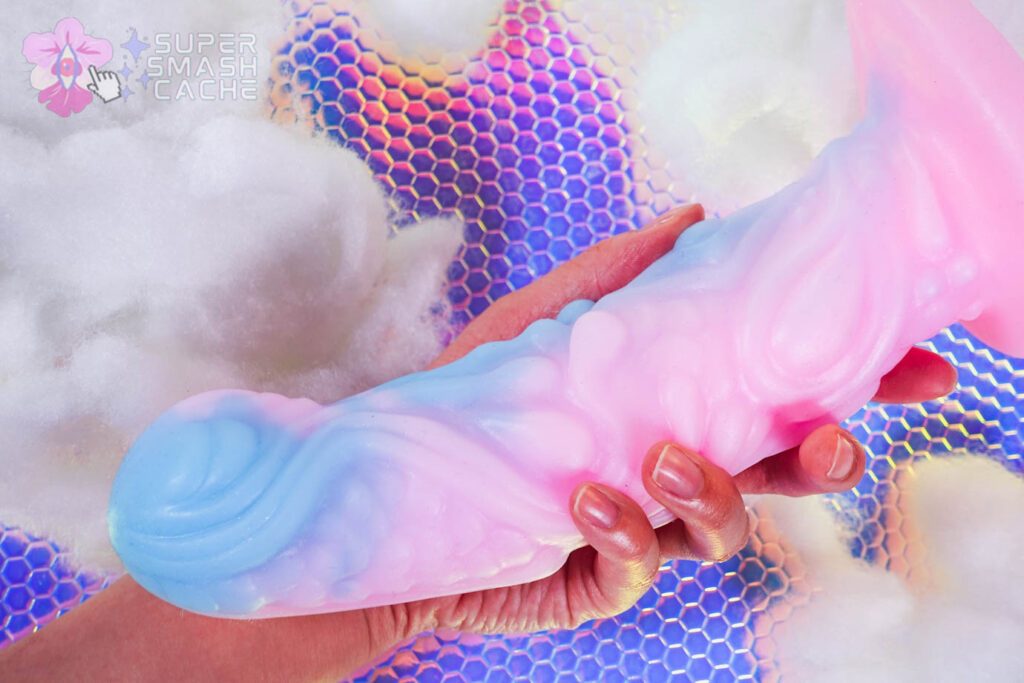 Pris Toys Syren Review: Textured A-Spot Dildo for Deep Penetration! 5 Pris Toys Syren dual-density silicone A-spot dildo textures