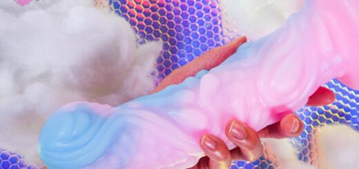 Pris Toys Syren dual-density silicone A-spot dildo textures